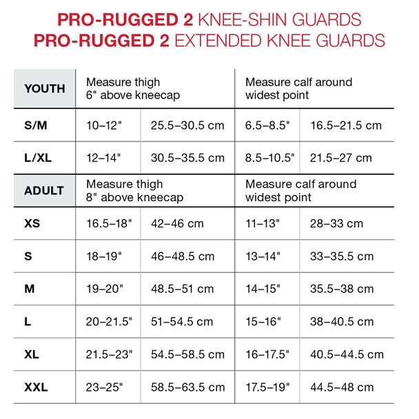 G-FORM Pro Rugged 2 Knee-Shin S