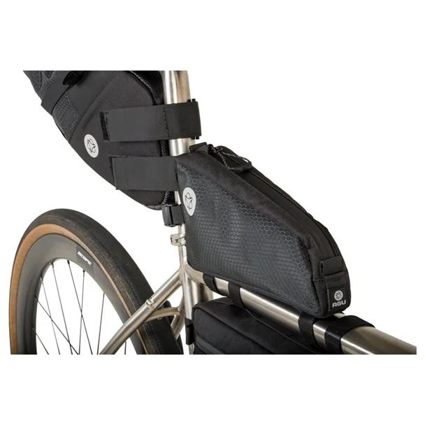 AGU Venture Top-Tube Frame Bag Black 0,7 L