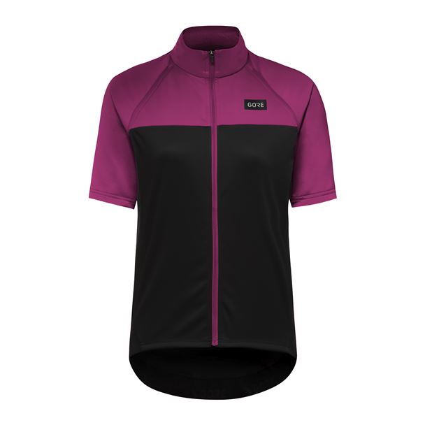 GORE Phantom Wmn Jacket black/process purple L/42