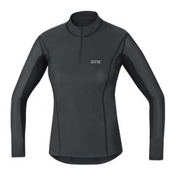 GORE M Wmn GWS BL Thermo Turtleneck-Black-42