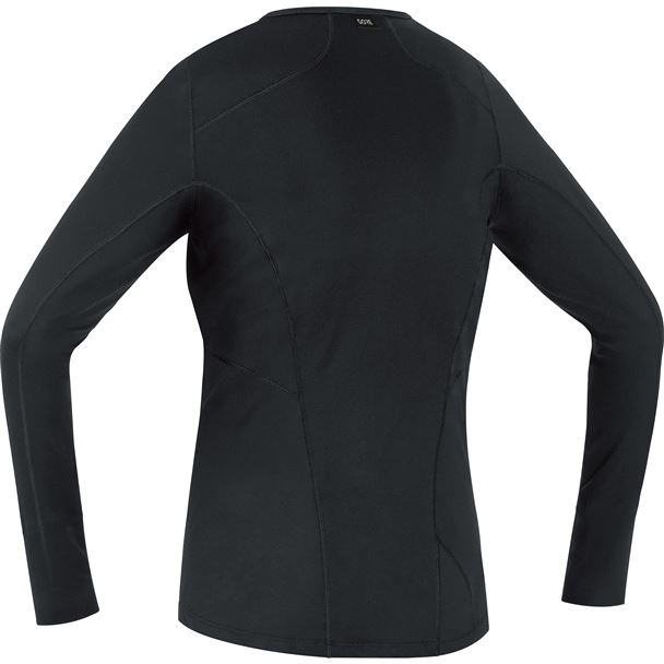 GORE M Women Base Layer Long Sleeve Shirt-black-40