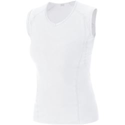 GORE M Women Base Layer Sleeveless Shirt-white-36