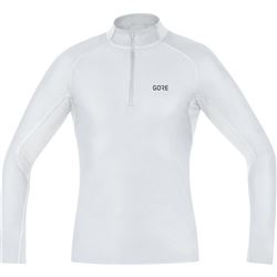 GORE M WS Base Layer Thermo Turtleneck-light grey/white-XL