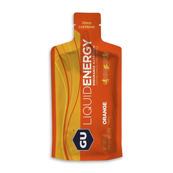 GU Liquid Energy Gel 60 g Orange 1 SÁČEK (balení 12ks)