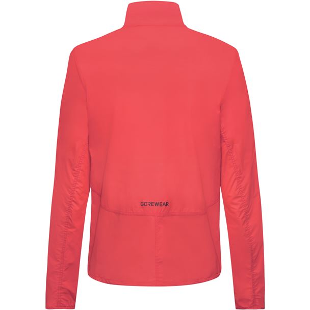 GORE CONCURVE Windbreaker Womens coral red L