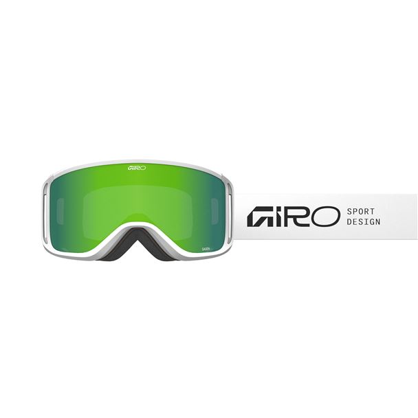 GIRO Sagen White Stacked-Loden Green/Yellow (2skla)