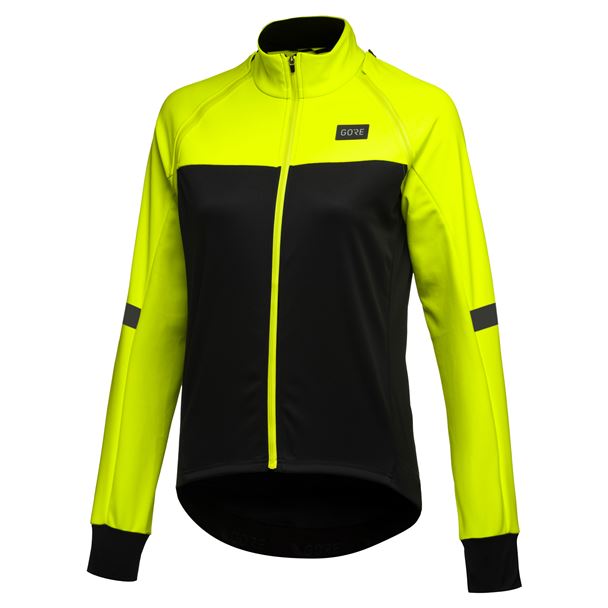 GORE Phantom Womens Jacket black/neon yellow XS/36