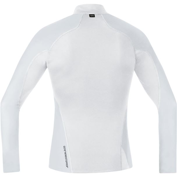 GORE M WS Base Layer Thermo Turtleneck-light grey/white-XL