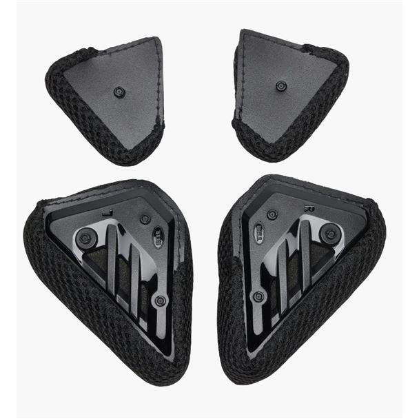 BELL Full-Air Cheekpads blk 15mm