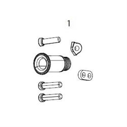 Čep GX Eagle Rear Derailleur B-Bolt and Limit Screw Kit Hex5