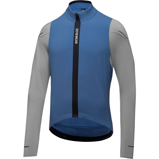 GORE Spinshift Thermo Long Sleeve Jersey Mens cargo blue/lab gray L