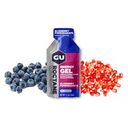 GU Roctane Energy Gel 32 g Blueberry/Pomegranate 1 SÁČEK (balení 24ks)