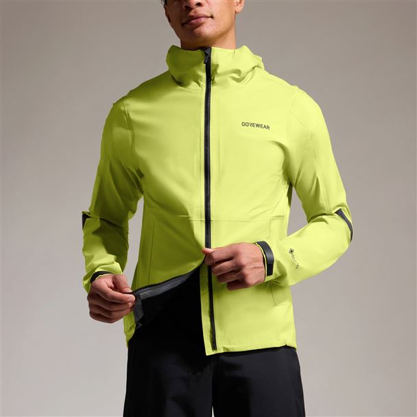 GORE LUPRA GORE-TEX® 2.0 Hooded Jacket Mens lime yellow XXL