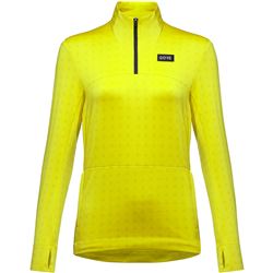 GORE Everyday Thermo 1/4-Zip Womens neon yellow XXS/34