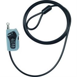 Zámek ABUS 205/200 black Combiloop kód