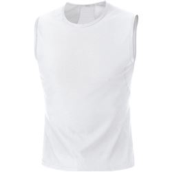 GORE M Base Layer Sleeveless Shirt-white-M