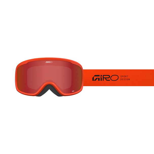 GIRO Cruz Orange Stacked-Amber Scarlet