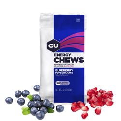 GU Energy Chews 60 g Blueberry Pomegranate 1 SÁČEK (balení 12ks)