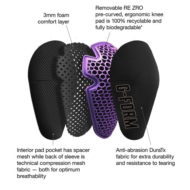 G-FORM Emil Johansson Knee Guard L