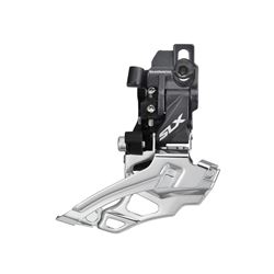 Přesmyk MTB SH SLX FD-M676D pro 2přev down-swing,dual-pull, přímá montáž pro 38/44 z