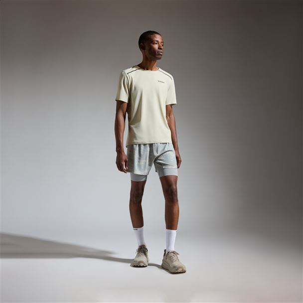 GORE CONCURVE 5" 2in1 Electro Shorts Mens CRUSHED_lab gray/tech beige XL