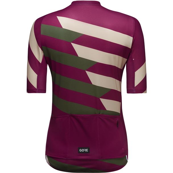 GORE Spirit Signal Chaos Jersey Womens process purple/utility green 40