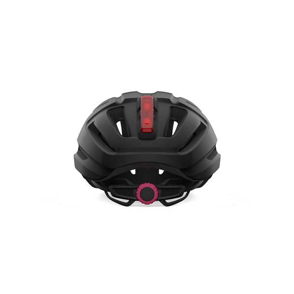 GIRO Register II LED W Mat Black/Raspberry