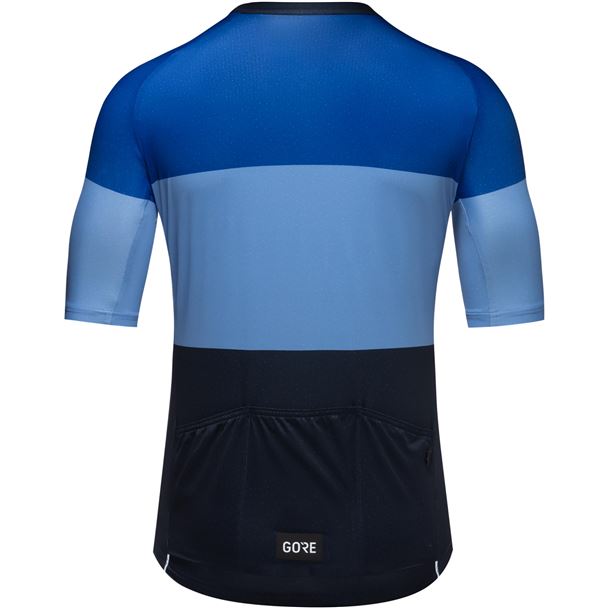 GORE Spirit Stripes Jersey Mens ultramarine blue/scrub blue XL