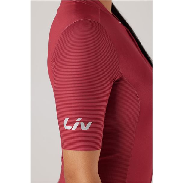 LIV VANTAGE SS JERSEY L DRIED CHILI