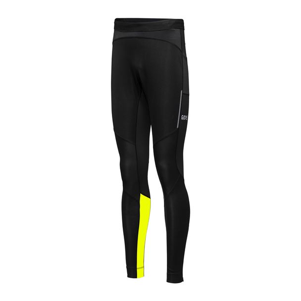 GORE R5 GTX I Tights black/neon yellow XXL