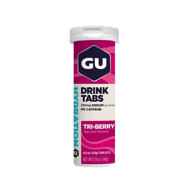 GU Hydration Drink Tabs 54 g Triberry 1 tuba (balení 8ks)