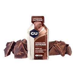 GU Energy Gel 32 g Chocolate Outrage 1 SÁČEK (balení 24ks)