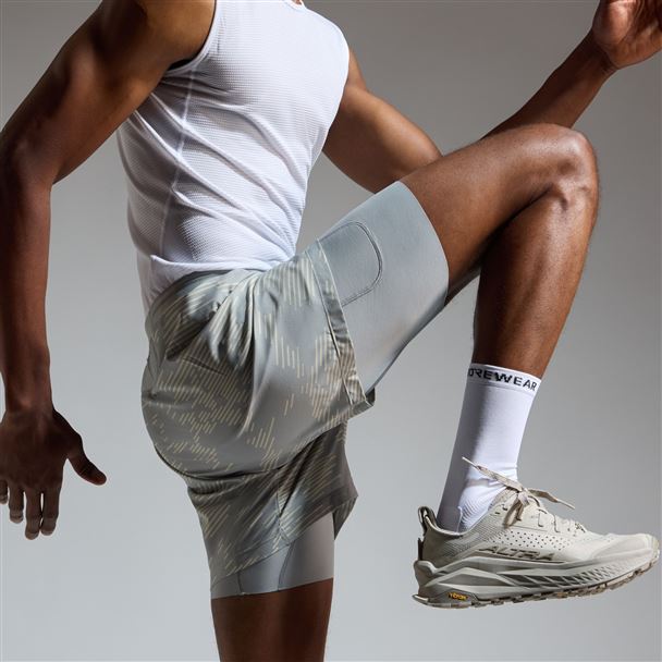 GORE CONCURVE 5" 2in1 Electro Shorts Mens CRUSHED_lab gray/tech beige XL