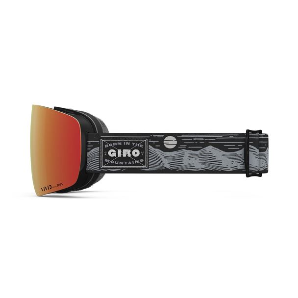 GIRO Contour Black/White Landscape Vivid Ember/Vivid Infrared (2skla)