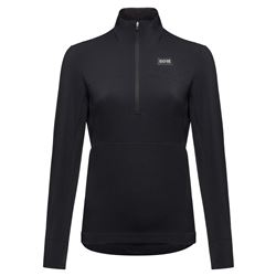 GORE TrailKPR Hybrid 1/2-Zip Womens black XS/36