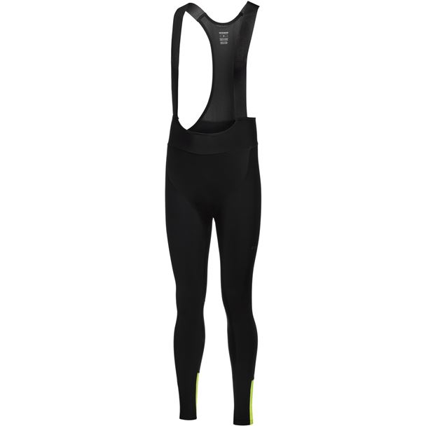 GORE SWIFTRIDE Thermo Bib Tights+ Mens black / neon yellow M