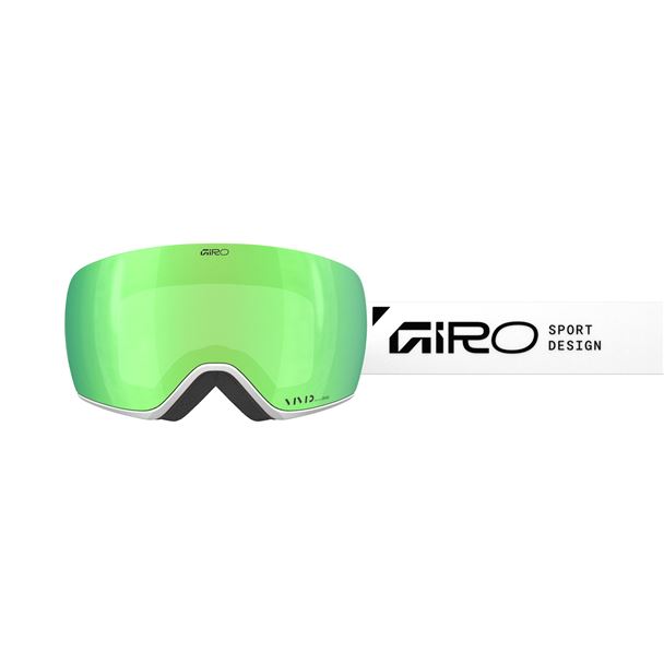 GIRO Article II White Stacked-Vivid Emerald/Vivid Infrared (2skla)