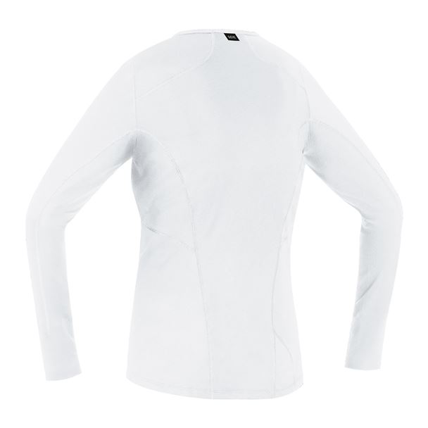 GORE M Women Base Layer Long Sleeve Shirt-white-38