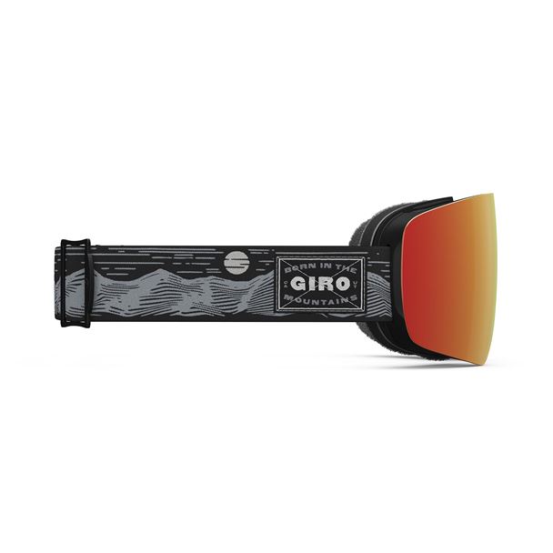 GIRO Contour Black/White Landscape Vivid Ember/Vivid Infrared (2skla)