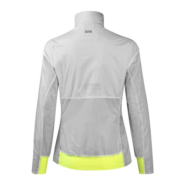 GORE Drive Jacket Womens white/neon yellow M/40