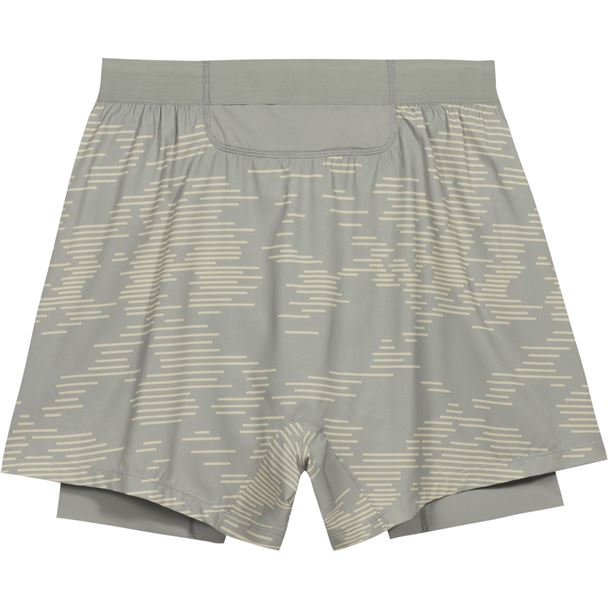 GORE CONCURVE 5" 2in1 Electro Shorts Mens CRUSHED_lab gray/tech beige M