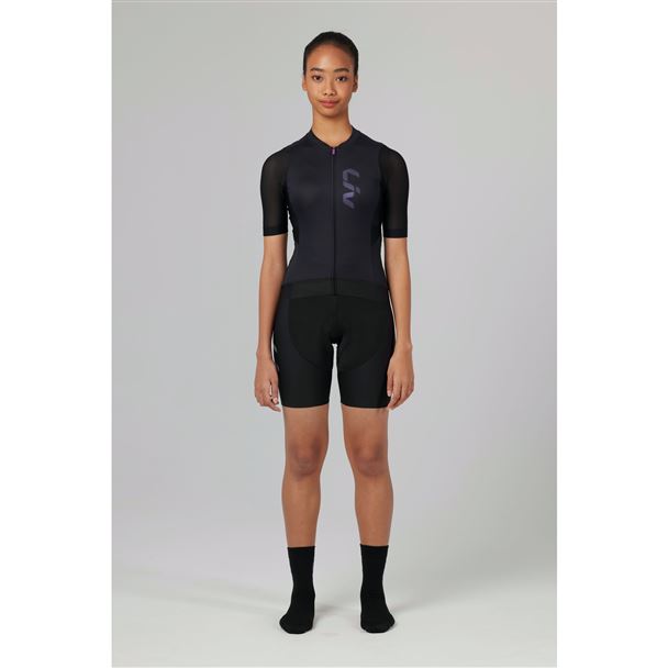 LIV RACE DAY SS JERSEY BLACK/PURPLE L - 2025