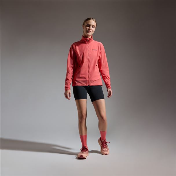 GORE CONCURVE Windbreaker Womens coral red S