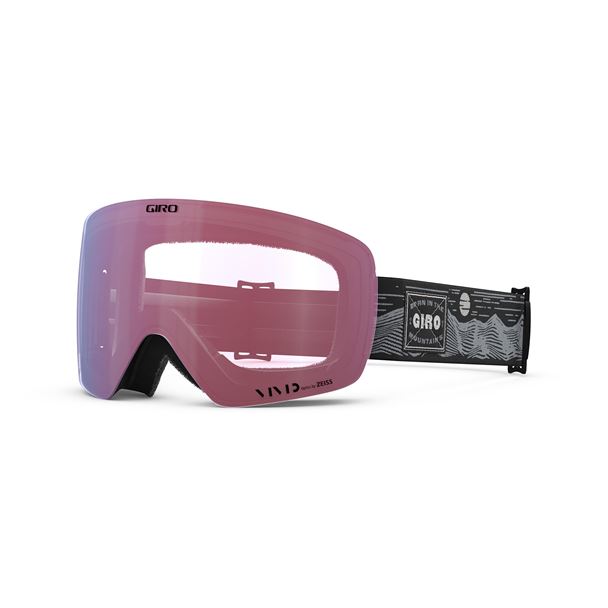 GIRO Contour Black/White Landscape Vivid Ember/Vivid Infrared (2skla)