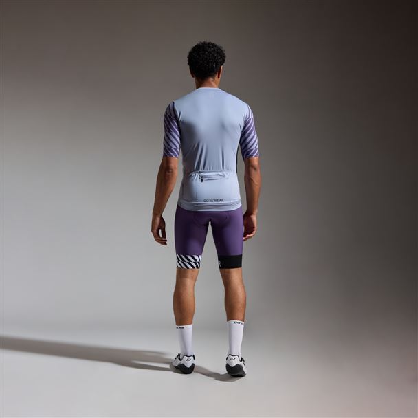 GORE SWIFTRIDE Optical Jersey Mens amethyst grey/purple indigo XL