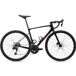 Defy Advanced 1 L Black/Helios Orange