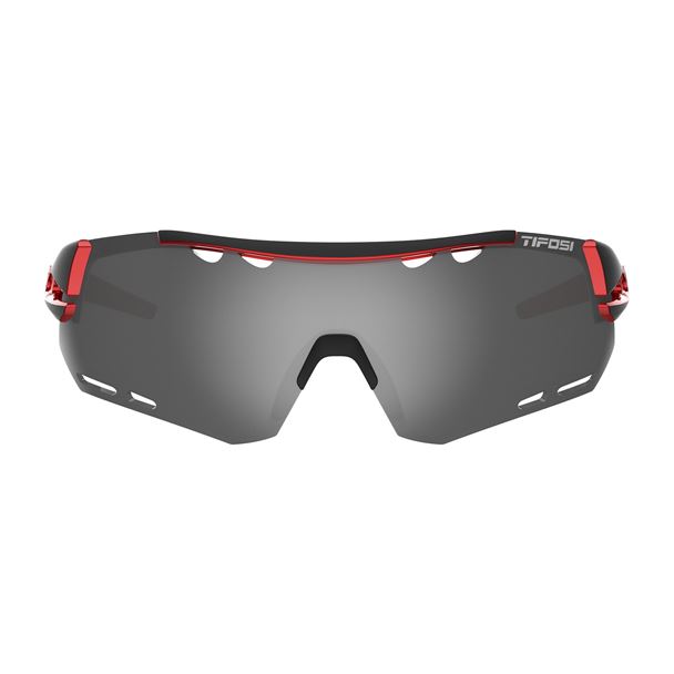 TIFOSI Alliant Black/Red (Smoke/AC Red/Clear)