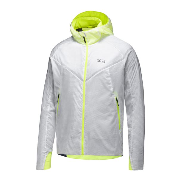 GORE R5 GTX I Insulated Jacket-white/neon yellow-XXL