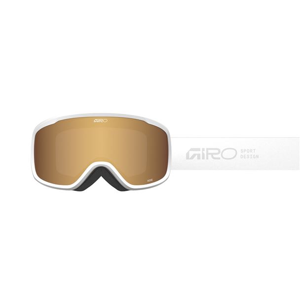 GIRO Moxie White Stacked-Amber Gold/Yellow (2skla)