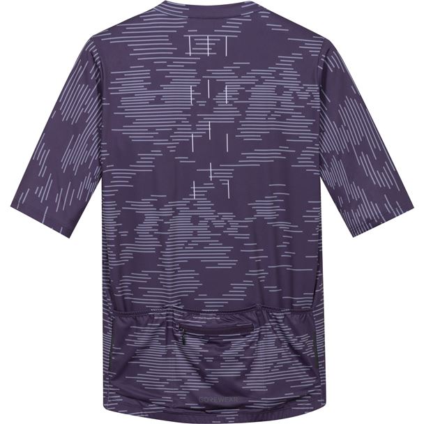 GORE SWIFTRIDE Electro Jersey Mens purple indigo/amethyst grey L